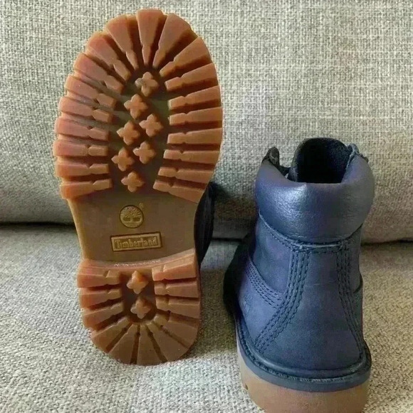 Timberland | Blue leather boots - Picture 3 of 3